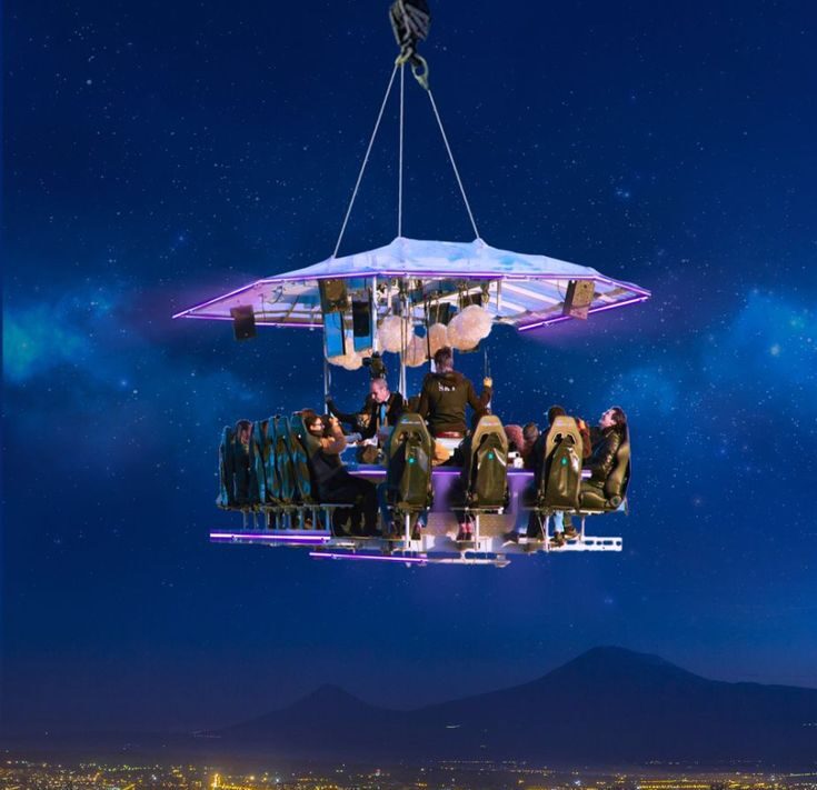 Dine Sky_ Flying Restaurant in Armenia _ News