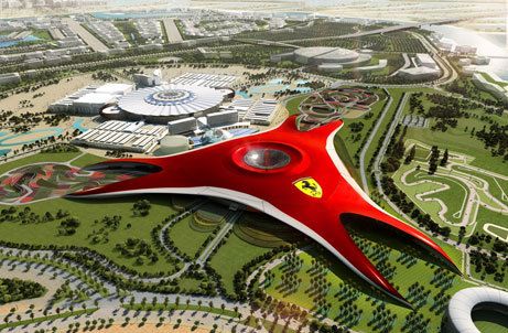 Ferrari World Abu Dhabi - Ferrari Branded Theme Park